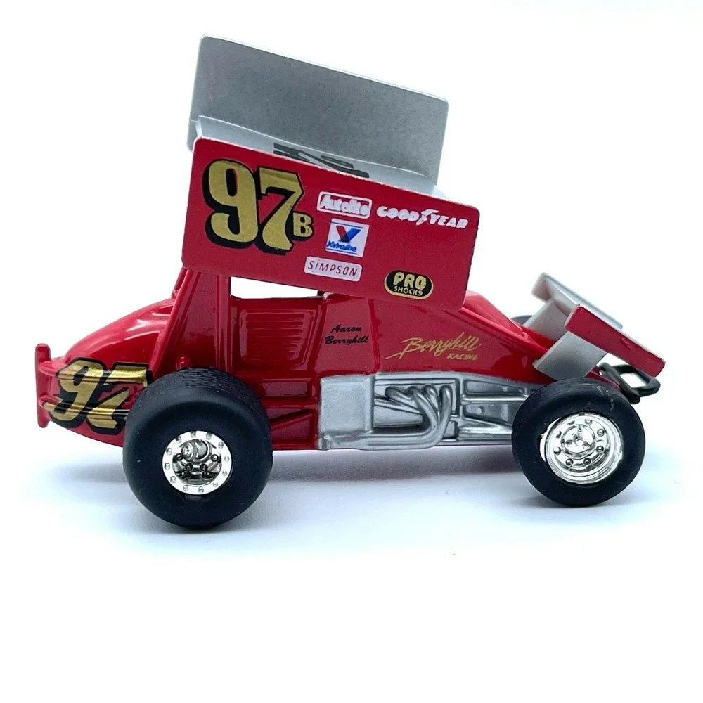 Racing Champions #97B Aaron Berryhill World of Outlaws Sprint Car Red 1/64 Loose